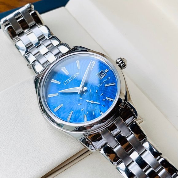 ?Sale! Citizen Women\'s Blue Dial Silver Watch main image 4